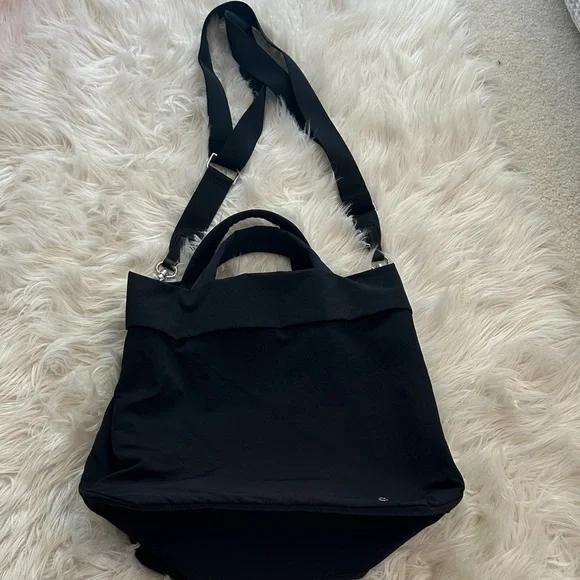 LULULEMON athletica On My Level Black Tote Bag 20L - Picture 3 of 10